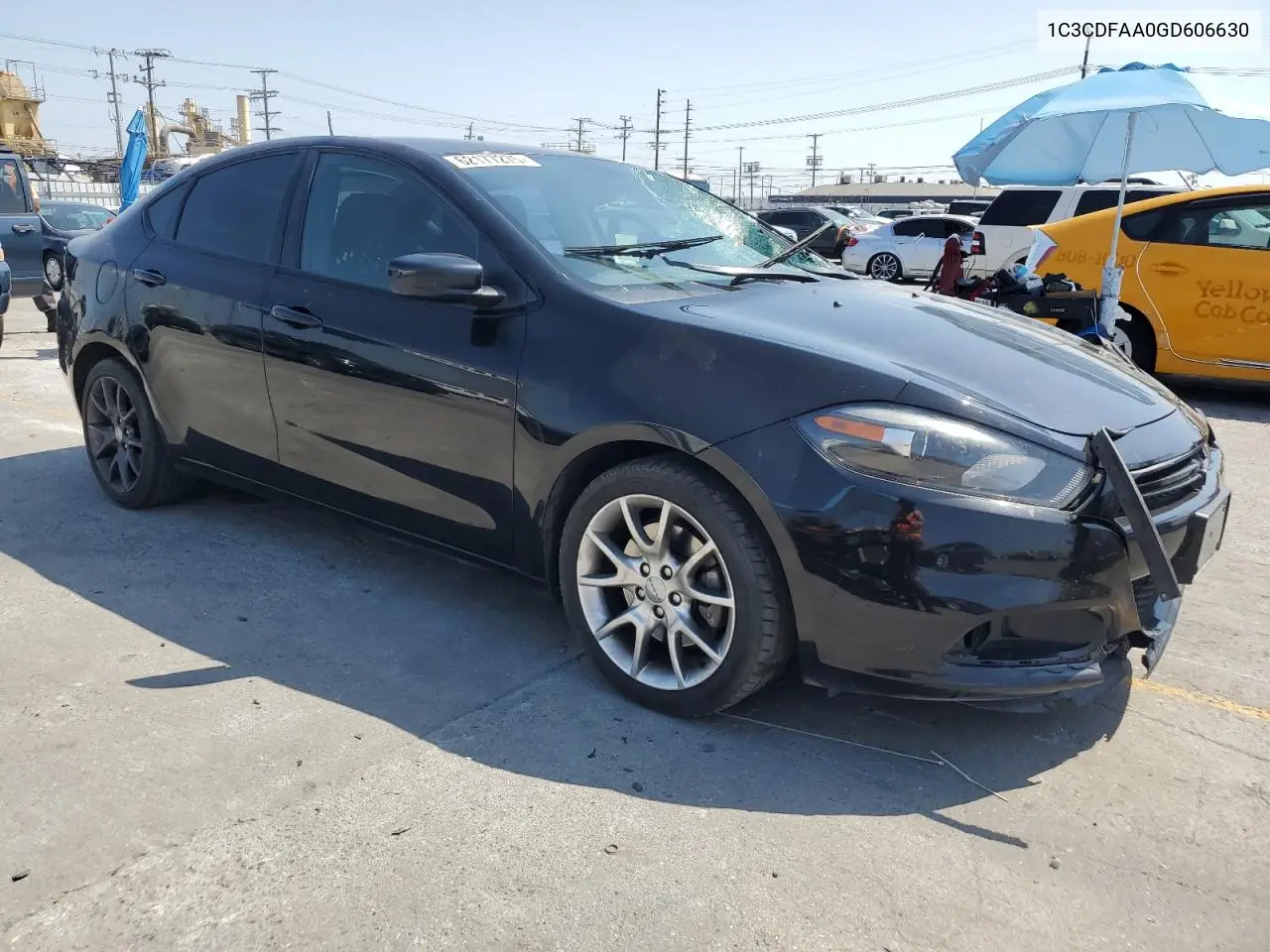 2016 Dodge Dart Se VIN: 1C3CDFAA0GD606630 Lot: 62177275