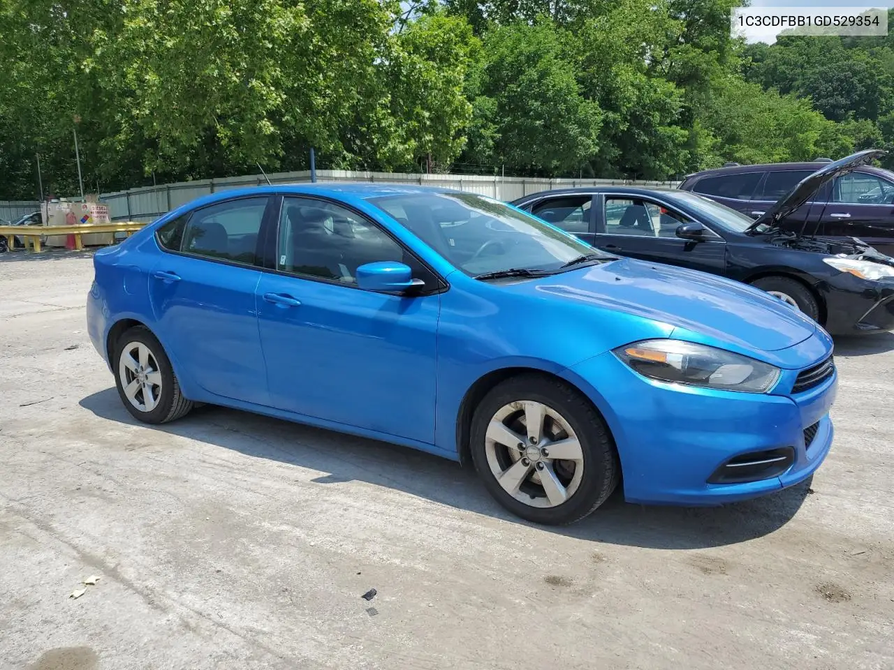 2016 Dodge Dart Sxt VIN: 1C3CDFBB1GD529354 Lot: 62233355