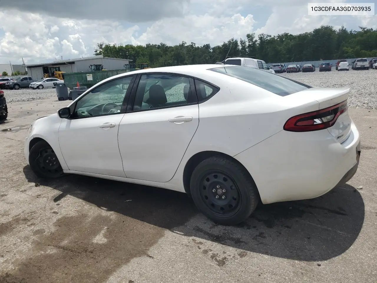 2016 Dodge Dart Se VIN: 1C3CDFAA3GD703935 Lot: 62258535