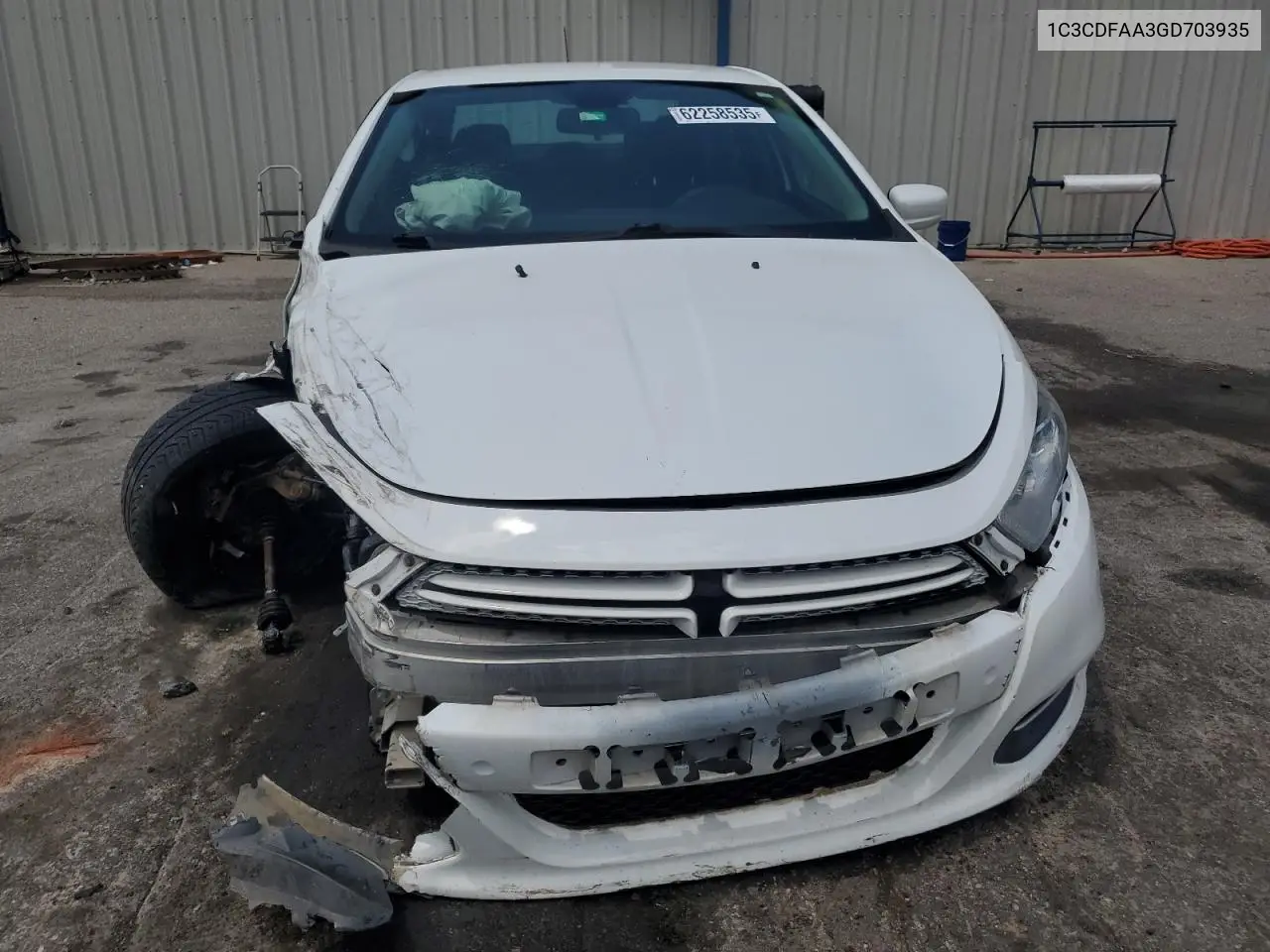 2016 Dodge Dart Se VIN: 1C3CDFAA3GD703935 Lot: 62258535