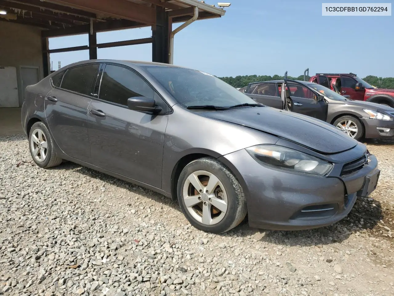 2016 Dodge Dart Sxt VIN: 1C3CDFBB1GD762294 Lot: 62334425