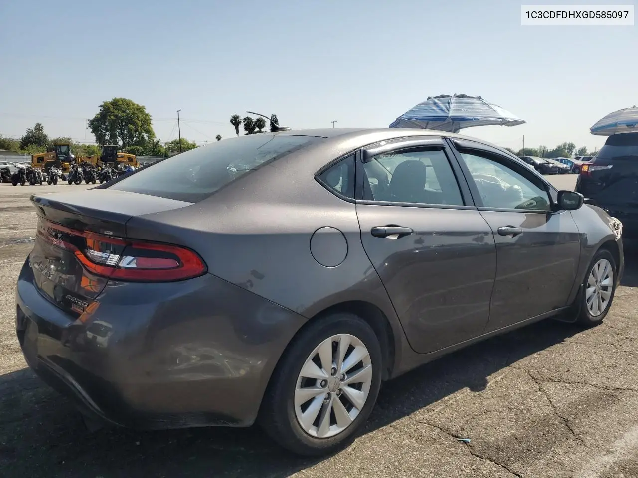 2016 Dodge Dart Se Aero VIN: 1C3CDFDHXGD585097 Lot: 62355635