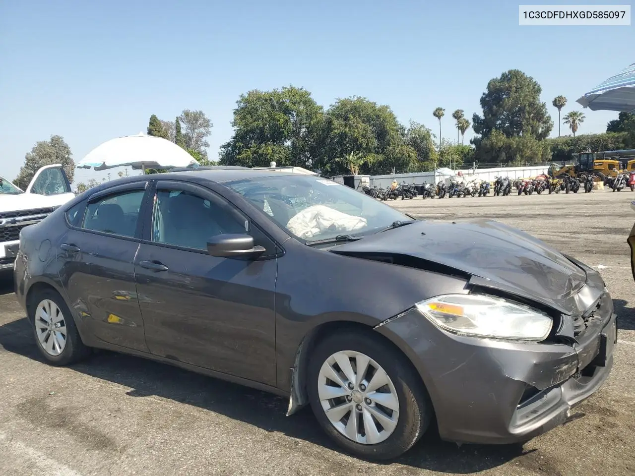 2016 Dodge Dart Se Aero VIN: 1C3CDFDHXGD585097 Lot: 62355635