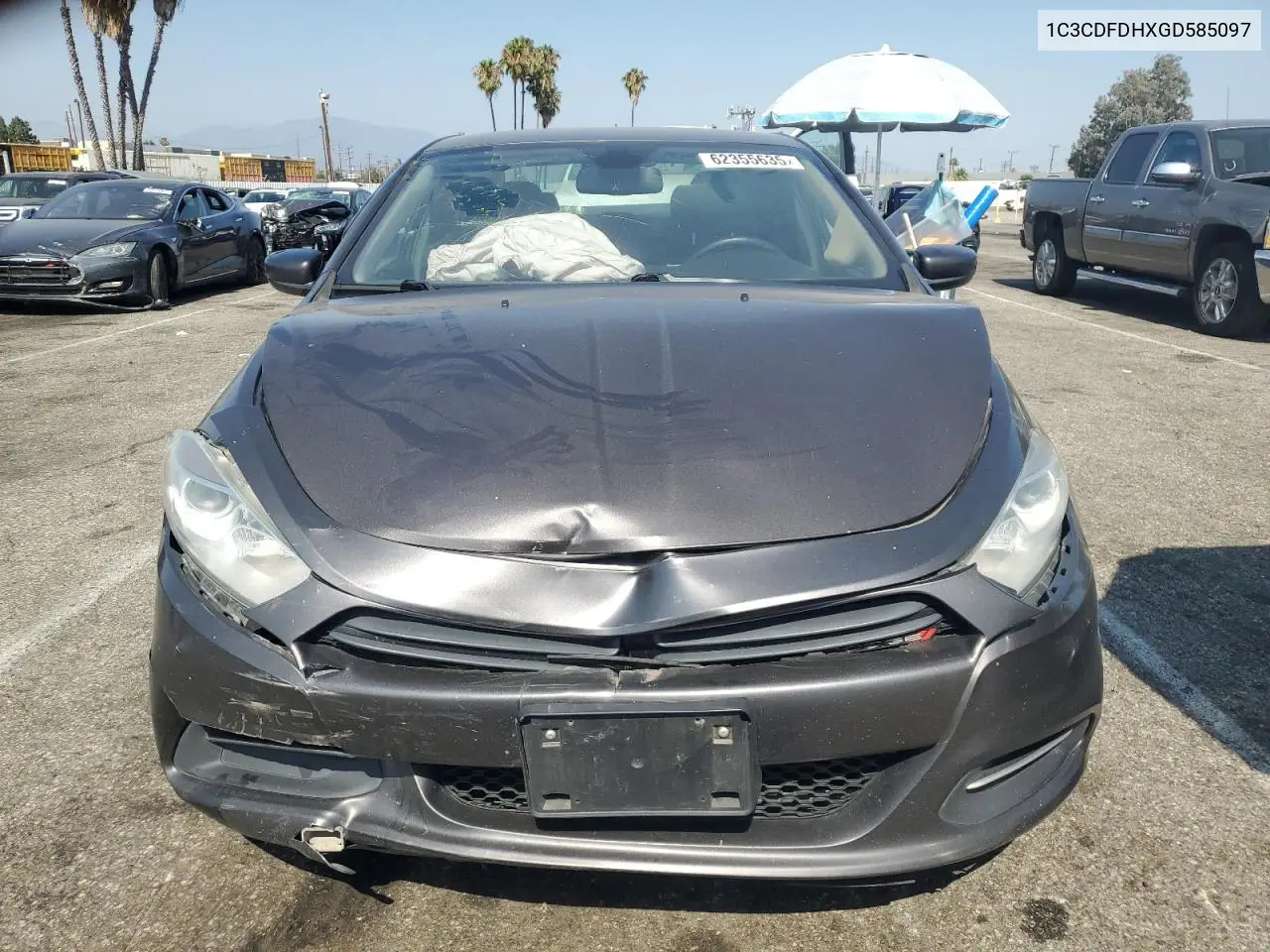 2016 Dodge Dart Se Aero VIN: 1C3CDFDHXGD585097 Lot: 62355635