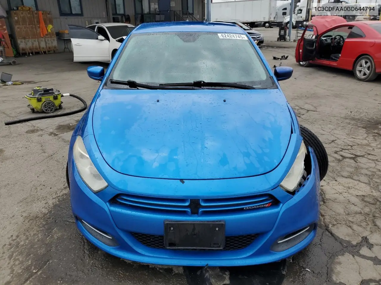 2016 Dodge Dart Se VIN: 1C3CDFAA0GD644794 Lot: 62424745