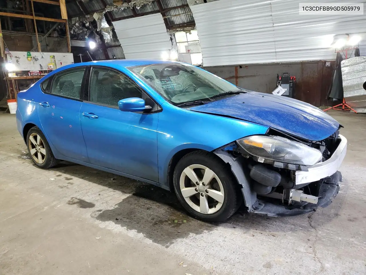 2016 Dodge Dart Sxt VIN: 1C3CDFBB9GD505979 Lot: 62749195