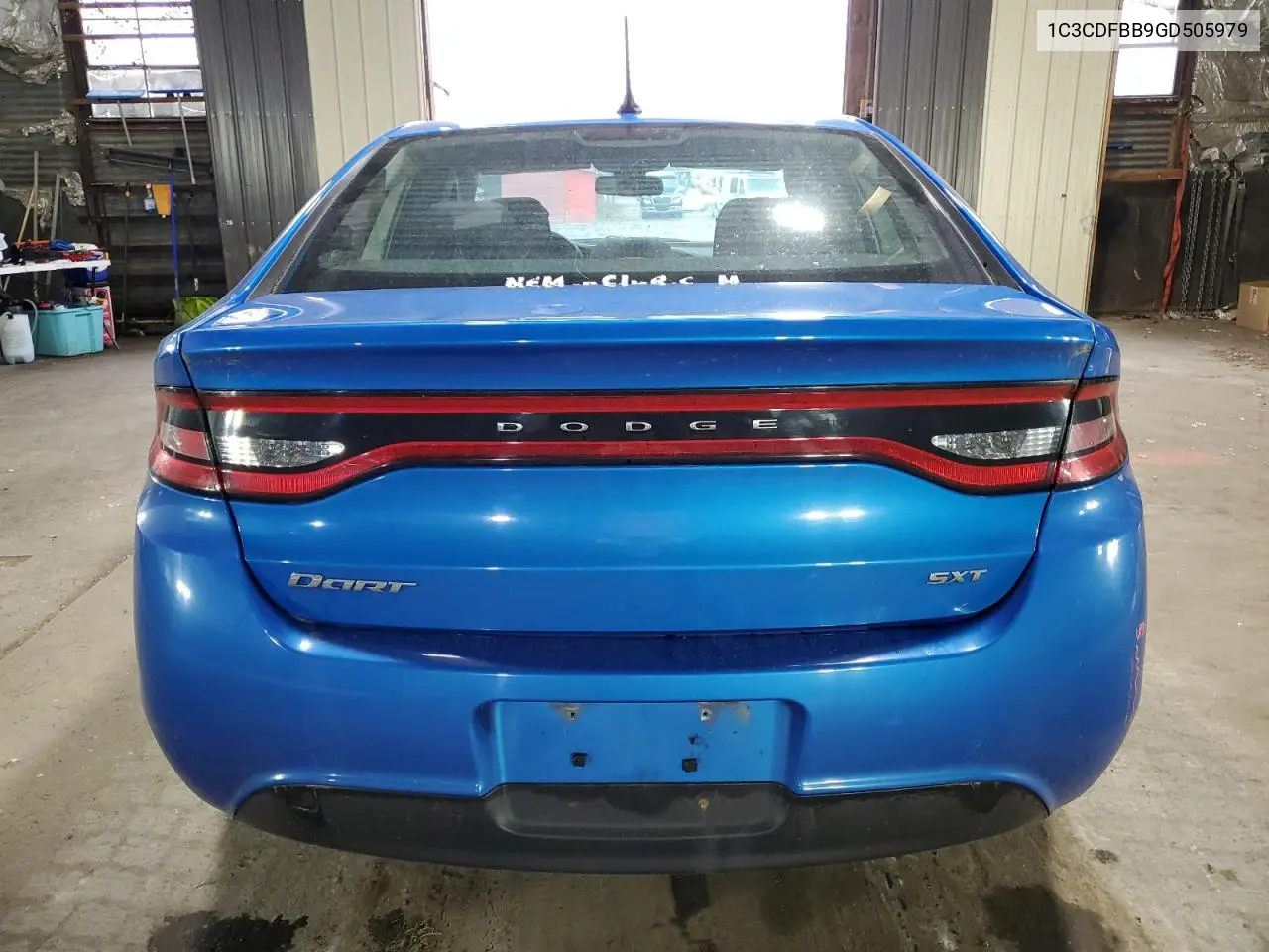 2016 Dodge Dart Sxt VIN: 1C3CDFBB9GD505979 Lot: 62749195