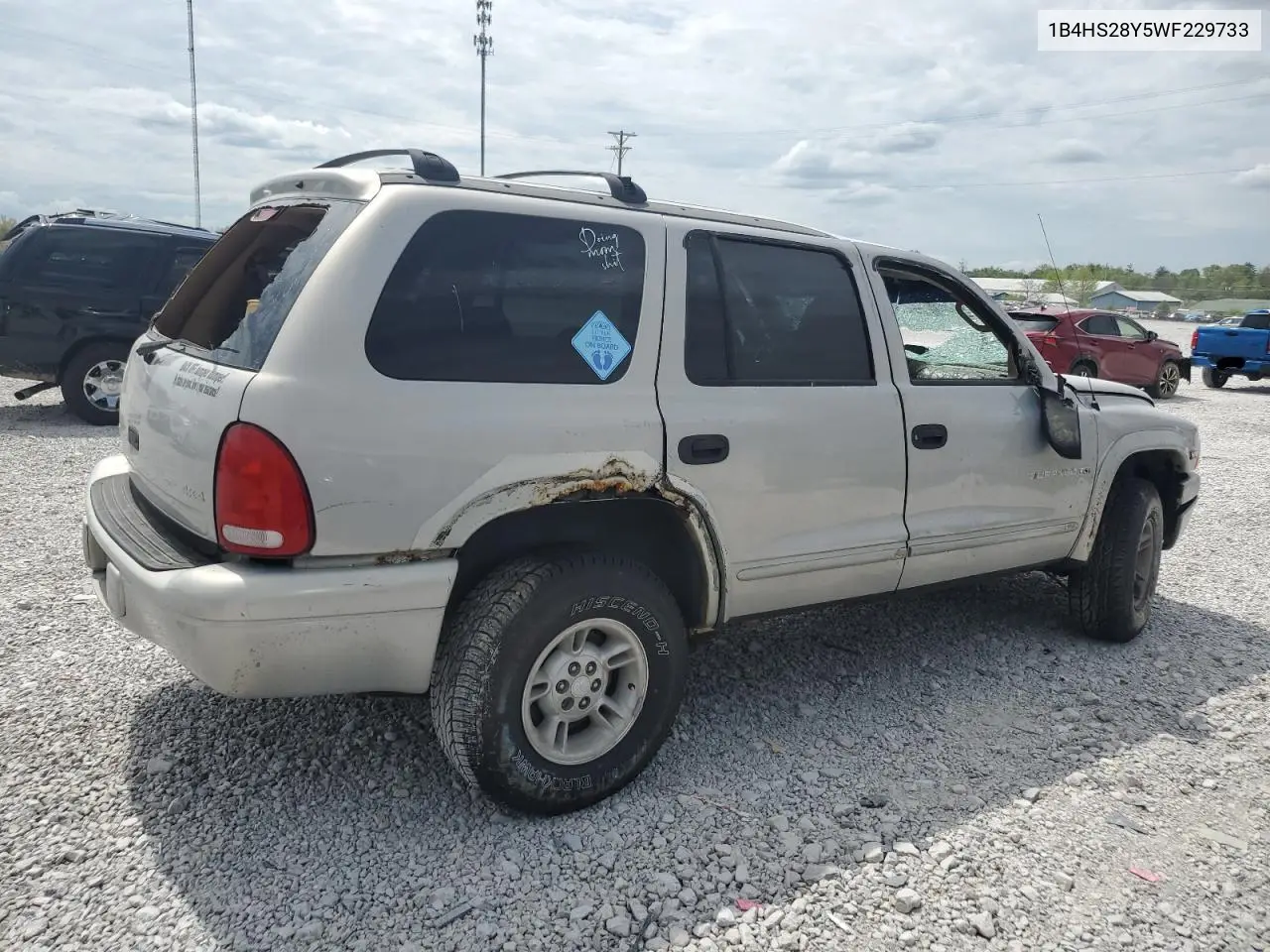 1998 Dodge Durango VIN: 1B4HS28Y5WF229733 Lot: 54232445