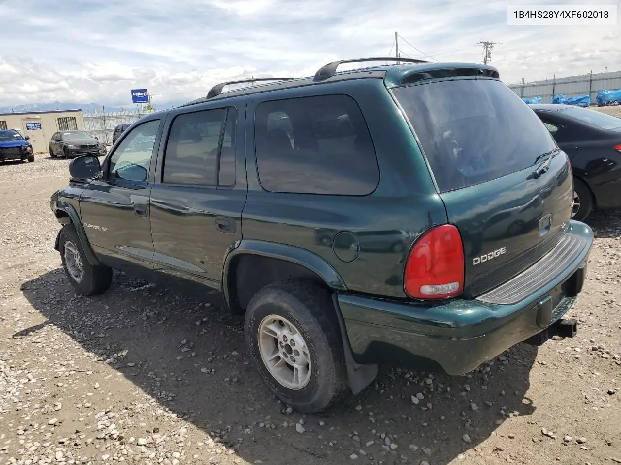 1999 Dodge Durango VIN: 1B4HS28Y4XF602018 Lot: 55692175