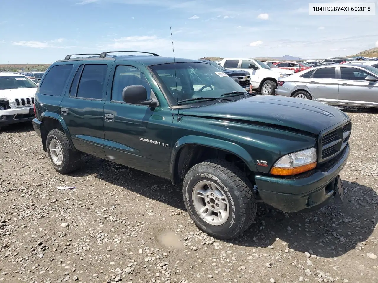 1999 Dodge Durango VIN: 1B4HS28Y4XF602018 Lot: 55692175