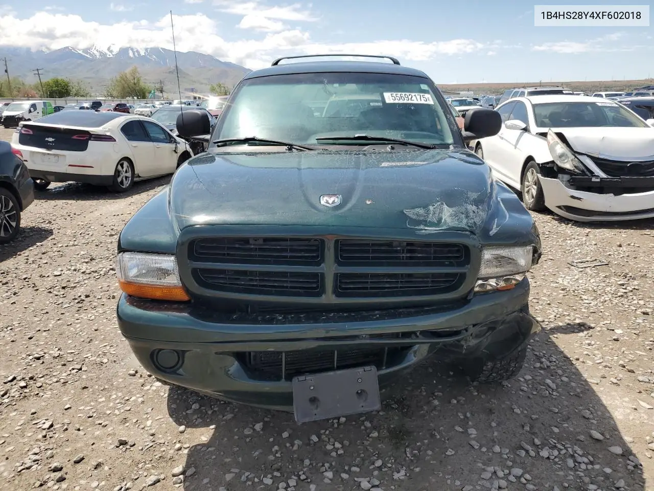 1999 Dodge Durango VIN: 1B4HS28Y4XF602018 Lot: 55692175