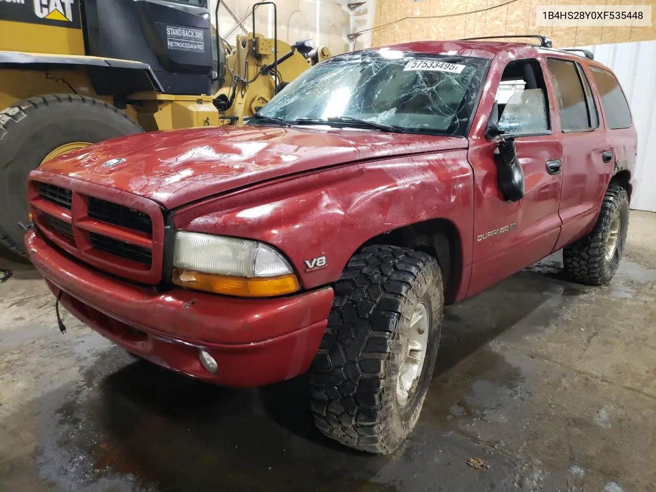 1999 Dodge Durango VIN: 1B4HS28Y0XF535448 Lot: 57533495