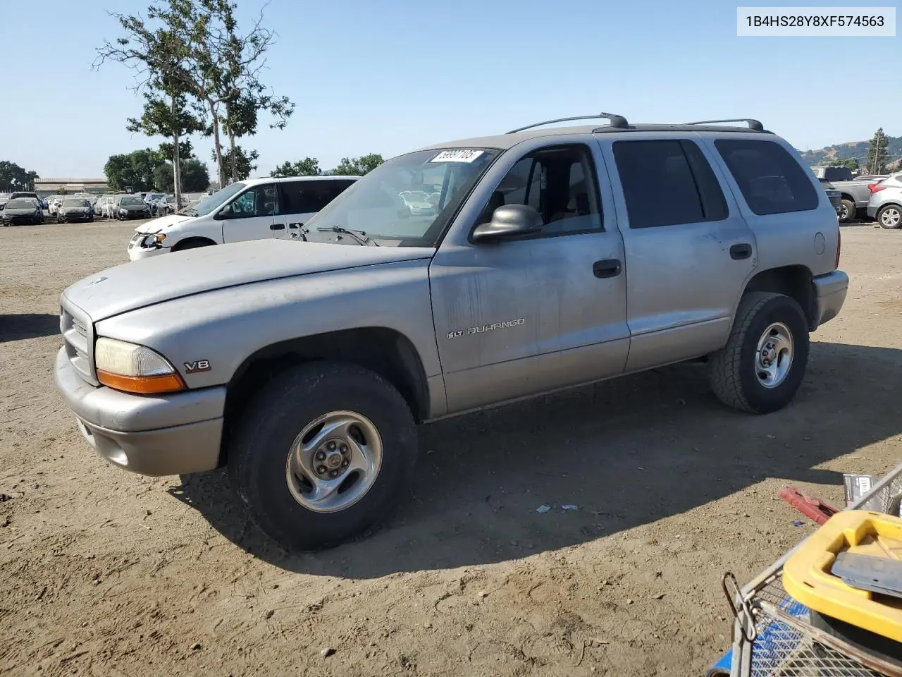1999 Dodge Durango VIN: 1B4HS28Y8XF574563 Lot: 59997105