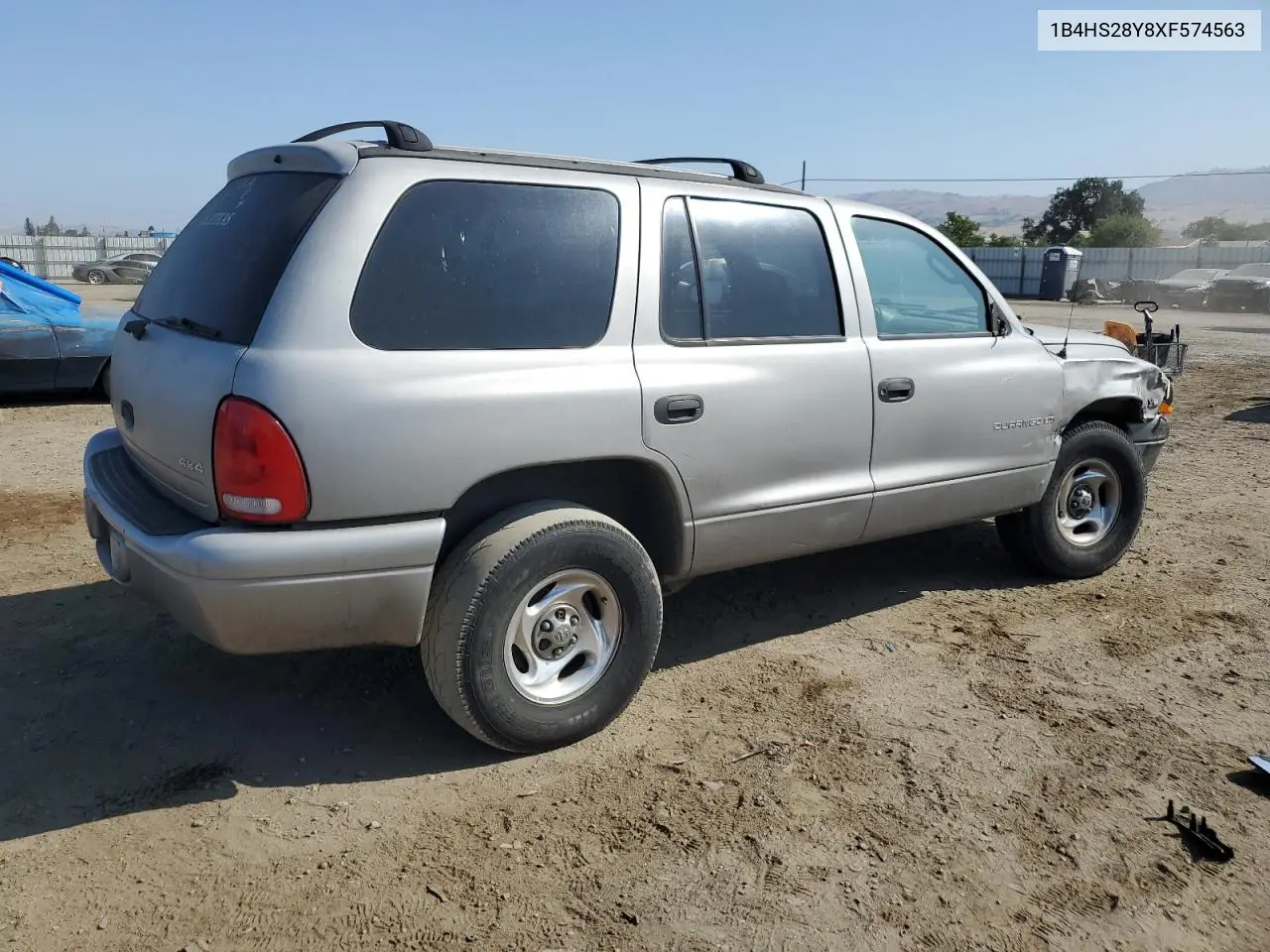 1999 Dodge Durango VIN: 1B4HS28Y8XF574563 Lot: 59997105