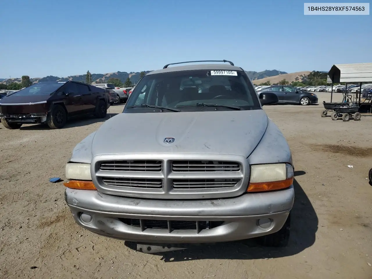 1999 Dodge Durango VIN: 1B4HS28Y8XF574563 Lot: 59997105