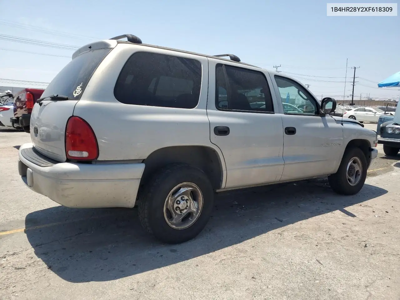 1999 Dodge Durango VIN: 1B4HR28Y2XF618309 Lot: 60302875