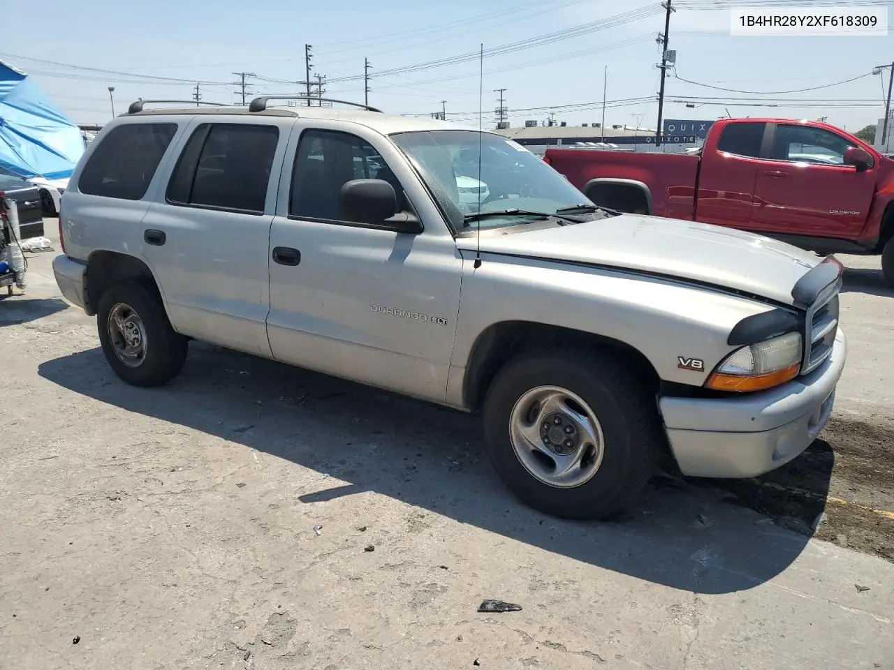 1999 Dodge Durango VIN: 1B4HR28Y2XF618309 Lot: 60302875