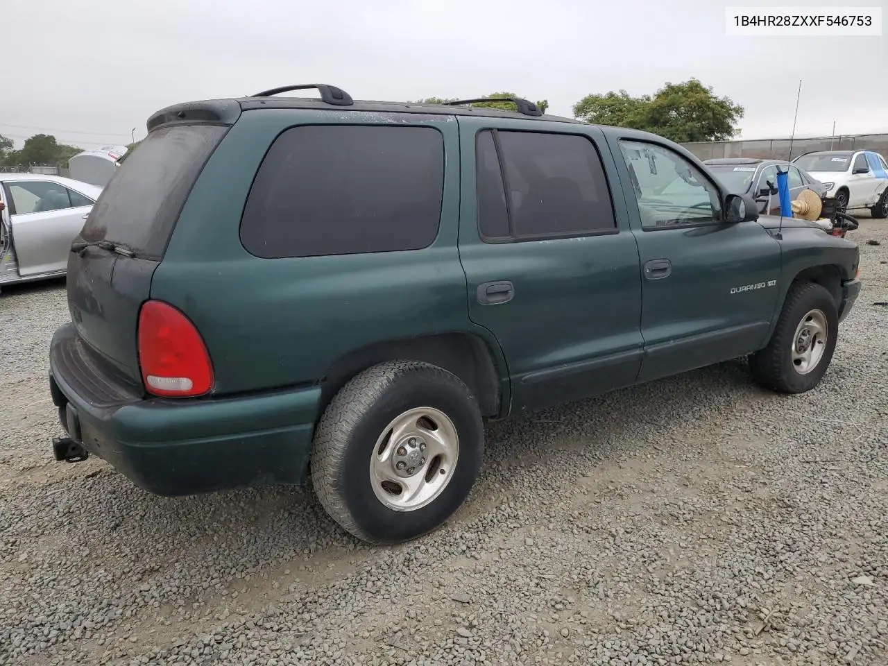 1999 Dodge Durango VIN: 1B4HR28ZXXF546753 Lot: 60443385
