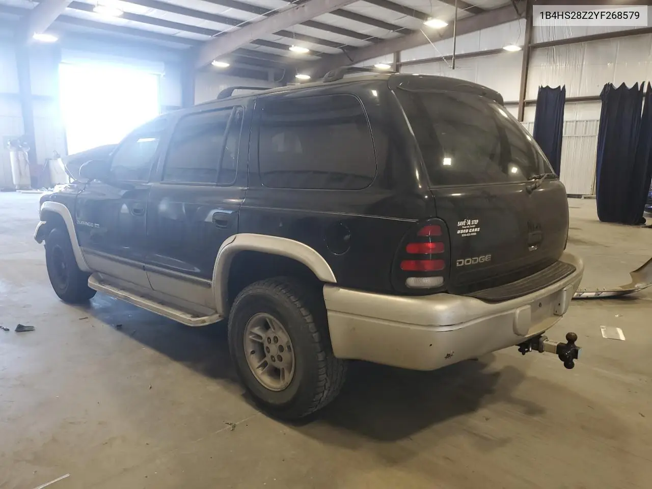 2000 Dodge Durango VIN: 1B4HS28Z2YF268579 Lot: 49532045