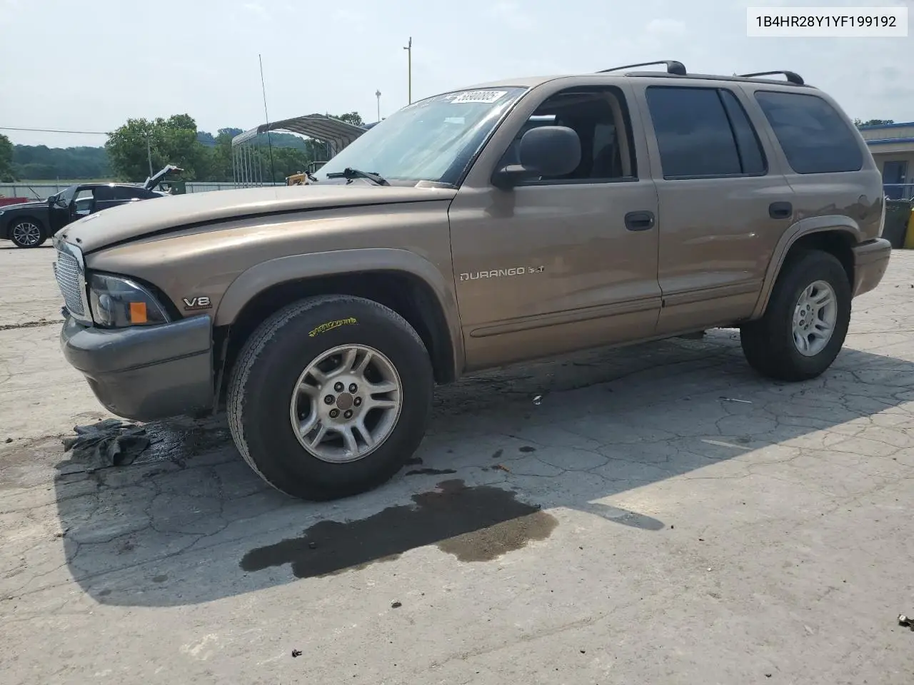 2000 Dodge Durango VIN: 1B4HR28Y1YF199192 Lot: 58900805