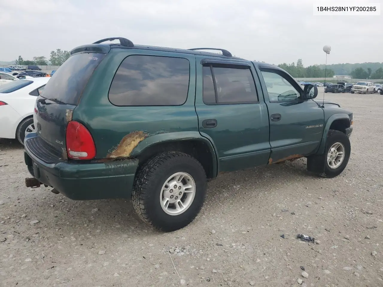 2000 Dodge Durango VIN: 1B4HS28N1YF200285 Lot: 59474915