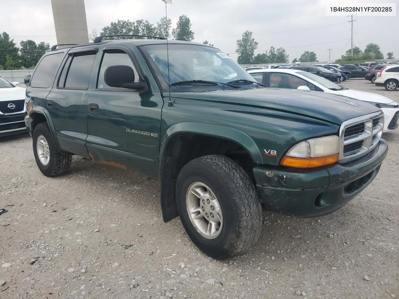 2000 Dodge Durango VIN: 1B4HS28N1YF200285 Lot: 59474915