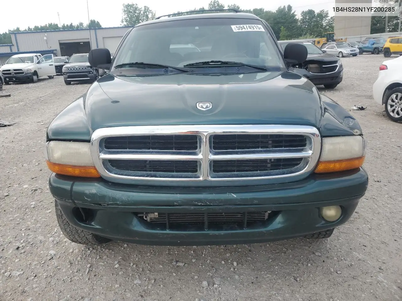 2000 Dodge Durango VIN: 1B4HS28N1YF200285 Lot: 59474915