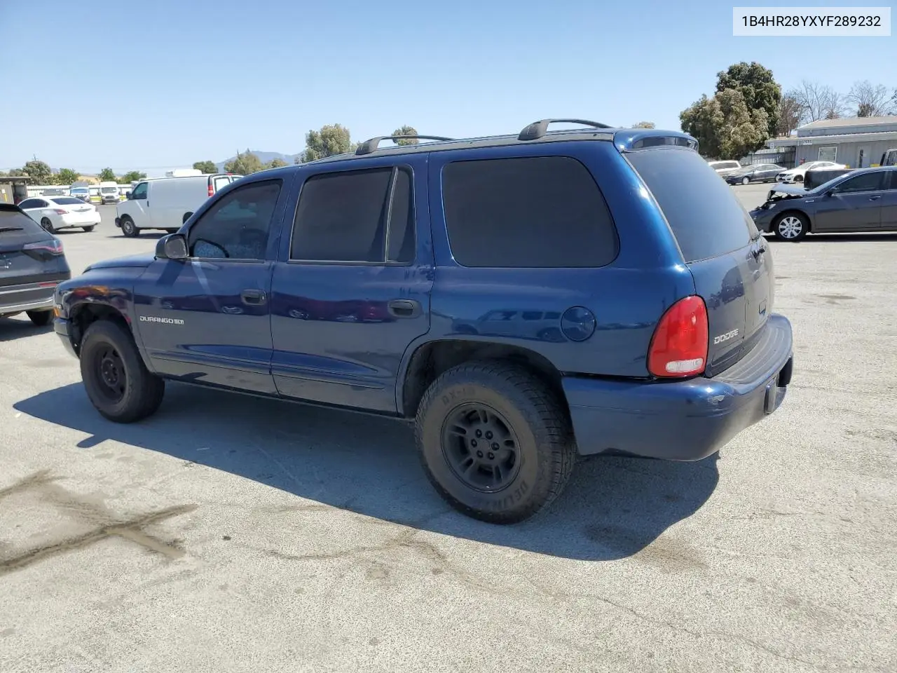2000 Dodge Durango VIN: 1B4HR28YXYF289232 Lot: 59508425