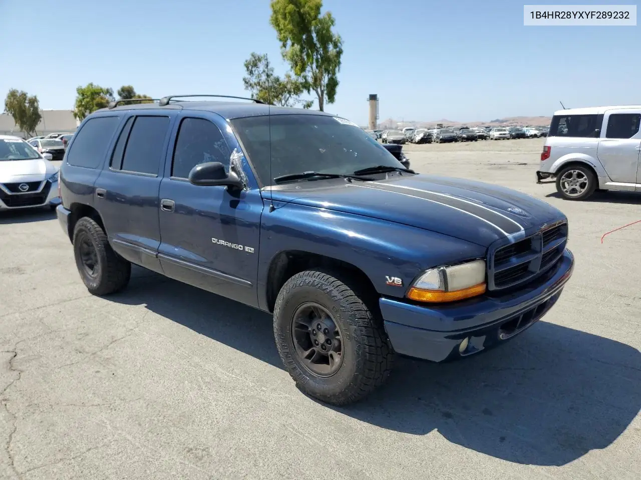 2000 Dodge Durango VIN: 1B4HR28YXYF289232 Lot: 59508425