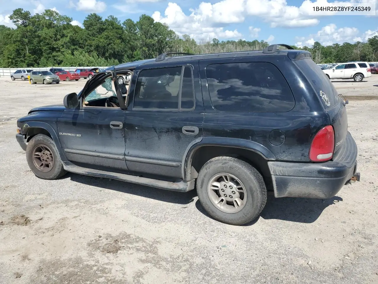 2000 Dodge Durango VIN: 1B4HR28Z8YF245349 Lot: 61291595