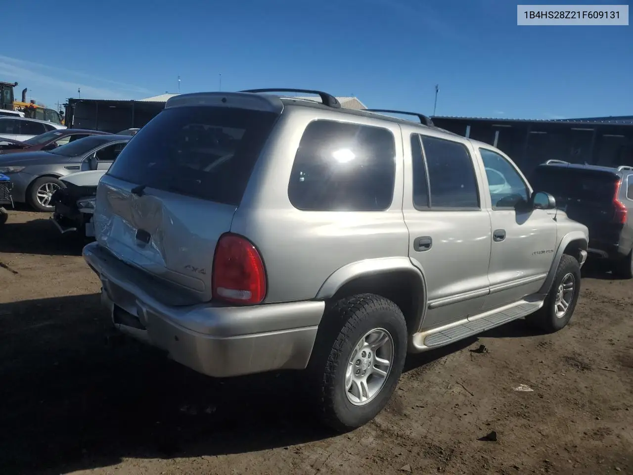 2001 Dodge Durango VIN: 1B4HS28Z21F609131 Lot: 46492605