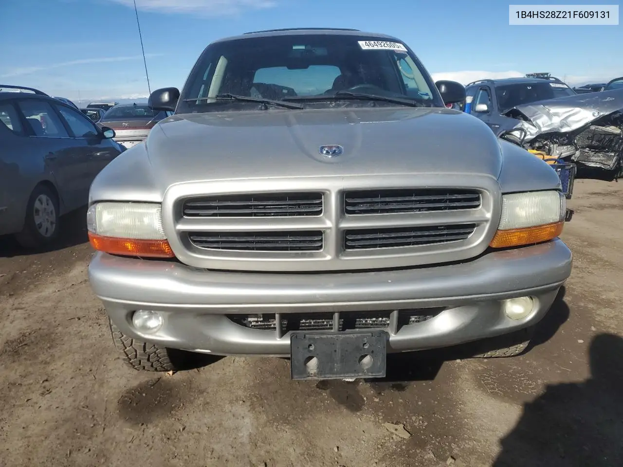 2001 Dodge Durango VIN: 1B4HS28Z21F609131 Lot: 46492605