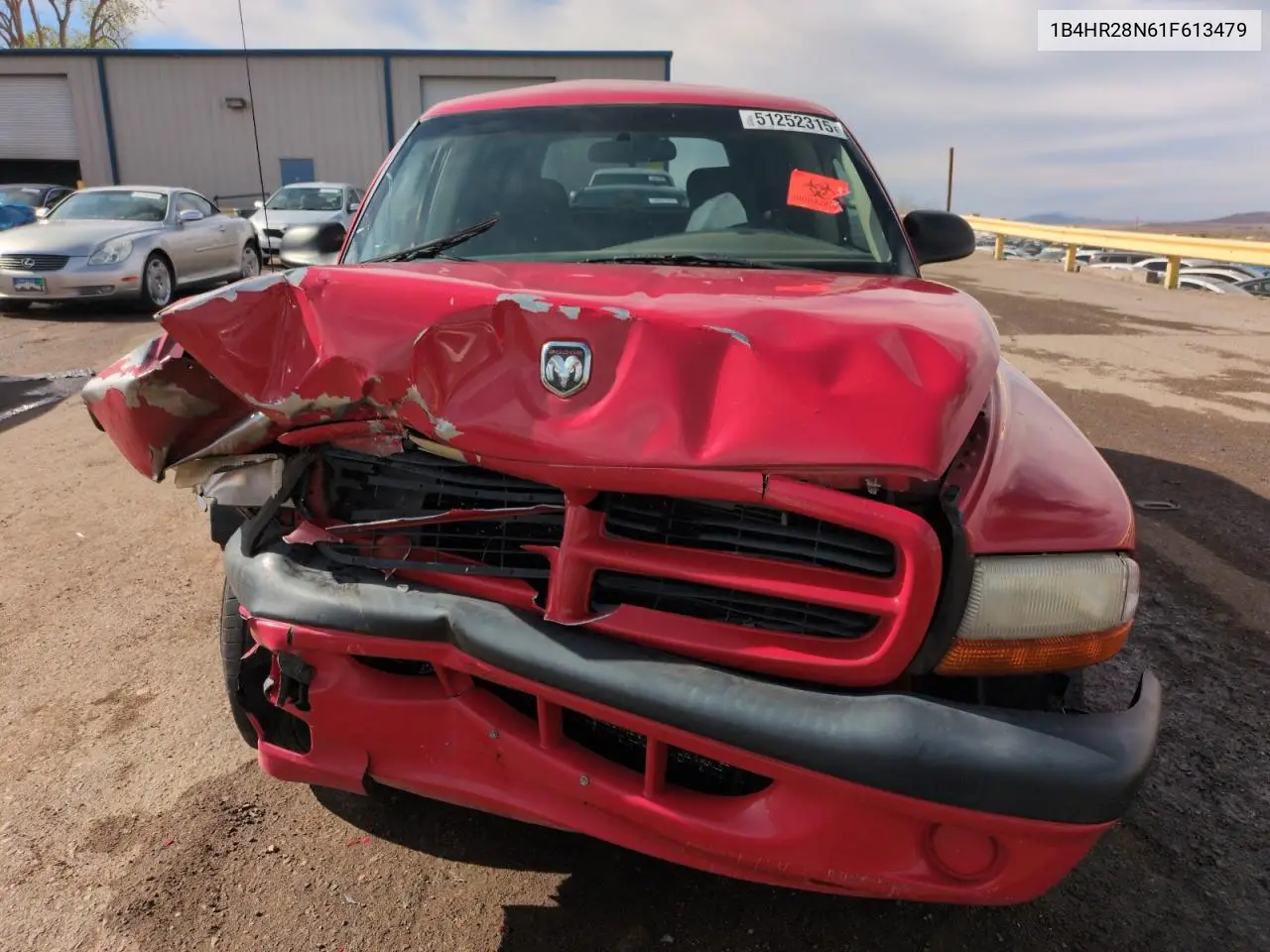 2001 Dodge Durango VIN: 1B4HR28N61F613479 Lot: 51252315