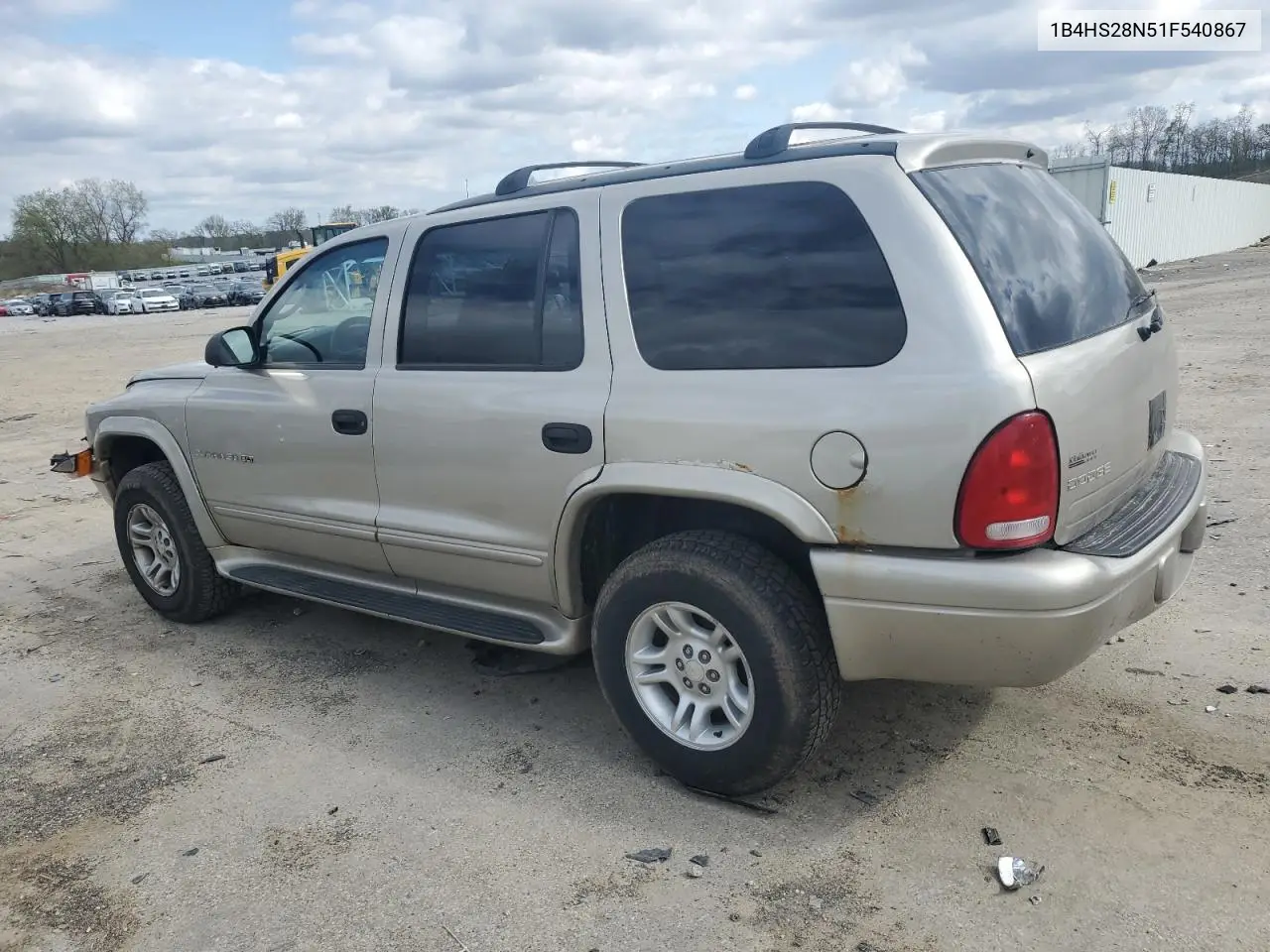 2001 Dodge Durango VIN: 1B4HS28N51F540867 Lot: 55947015