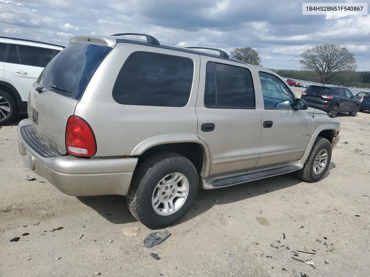 2001 Dodge Durango VIN: 1B4HS28N51F540867 Lot: 55947015