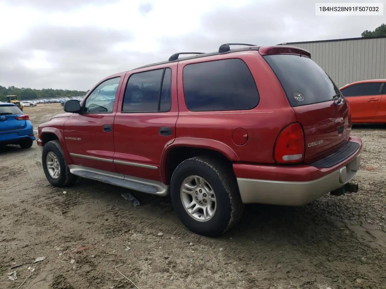 2001 Dodge Durango VIN: 1B4HS28N91F507032 Lot: 57110765