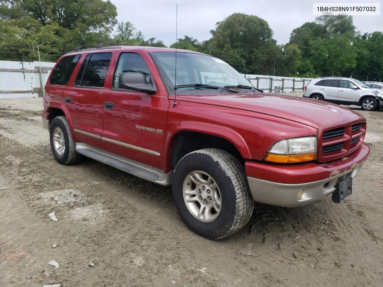 2001 Dodge Durango VIN: 1B4HS28N91F507032 Lot: 57110765