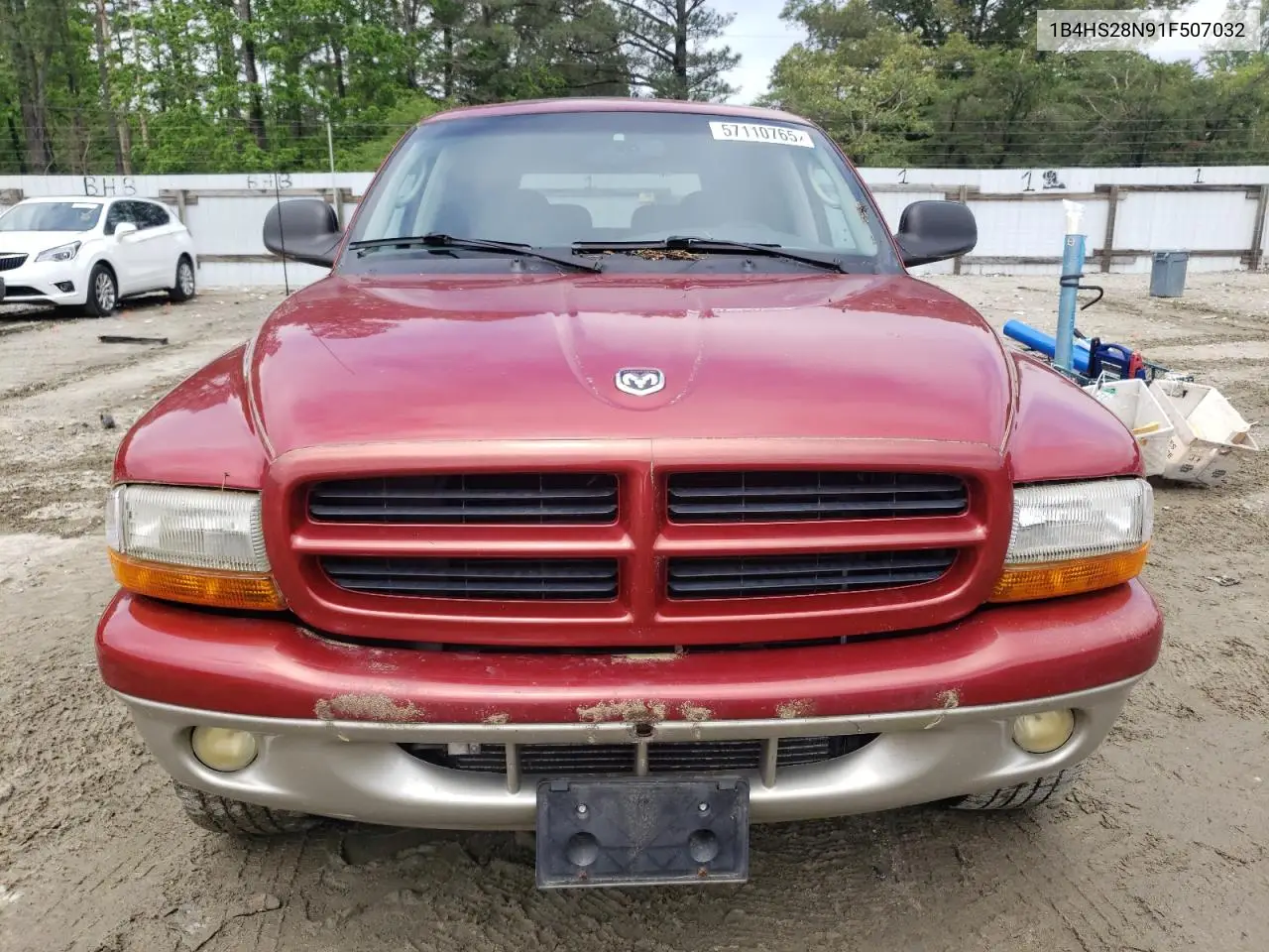 2001 Dodge Durango VIN: 1B4HS28N91F507032 Lot: 57110765