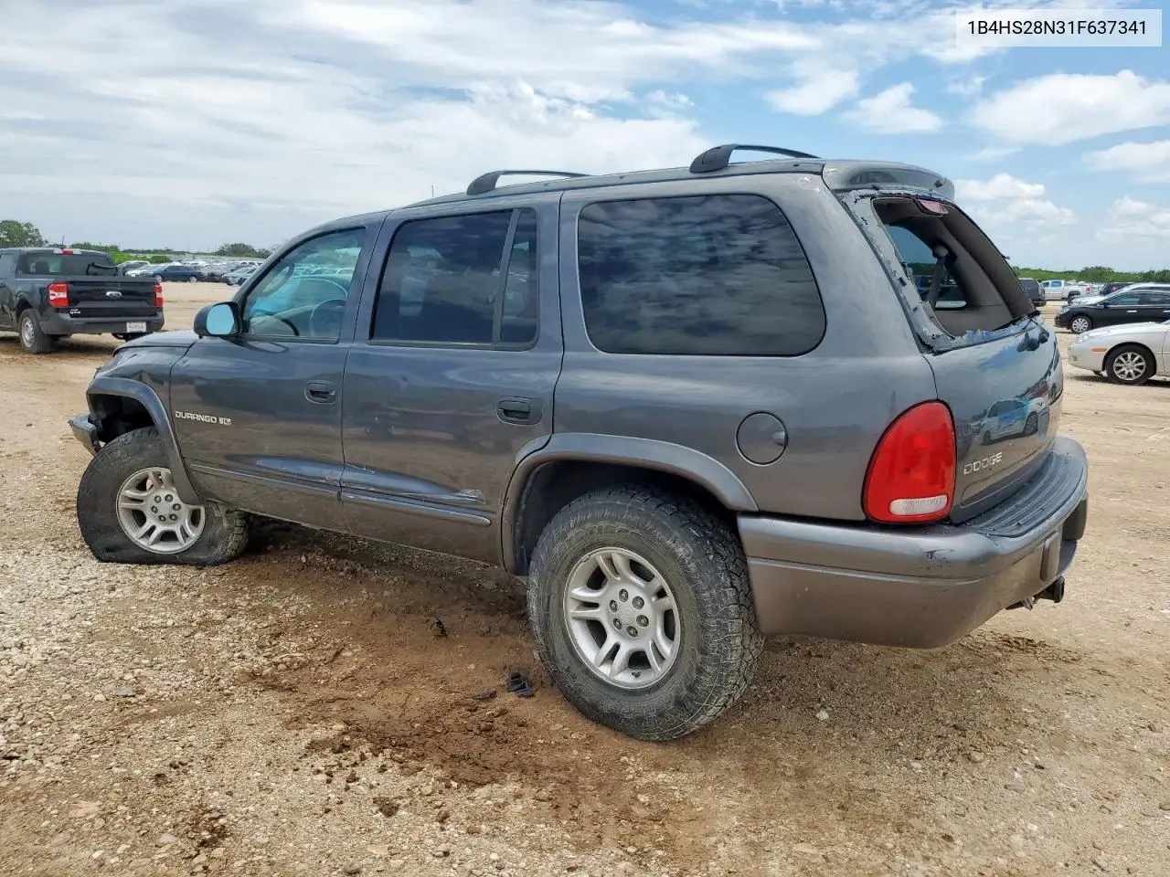 2001 Dodge Durango VIN: 1B4HS28N31F637341 Lot: 60725565