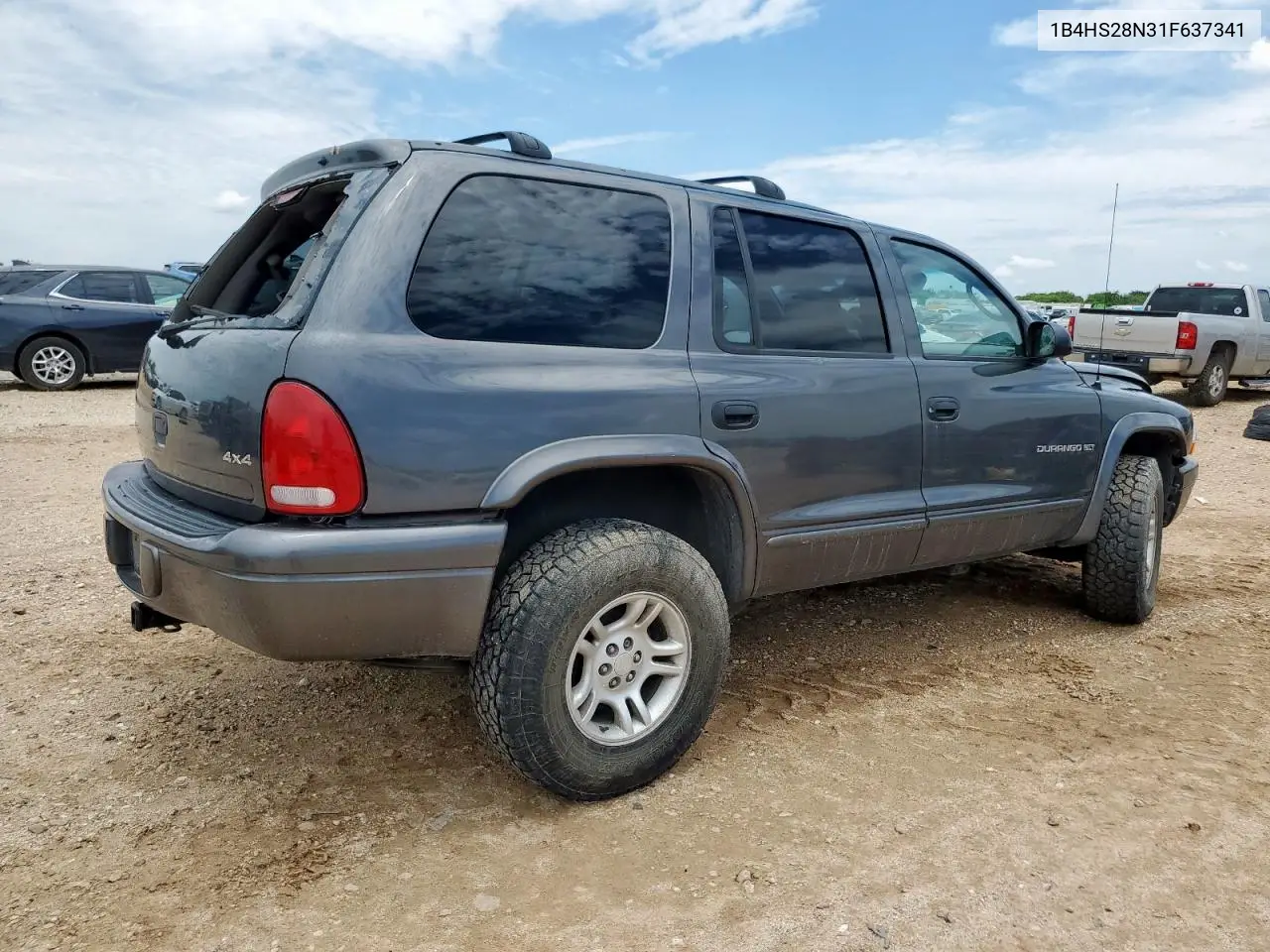 2001 Dodge Durango VIN: 1B4HS28N31F637341 Lot: 60725565
