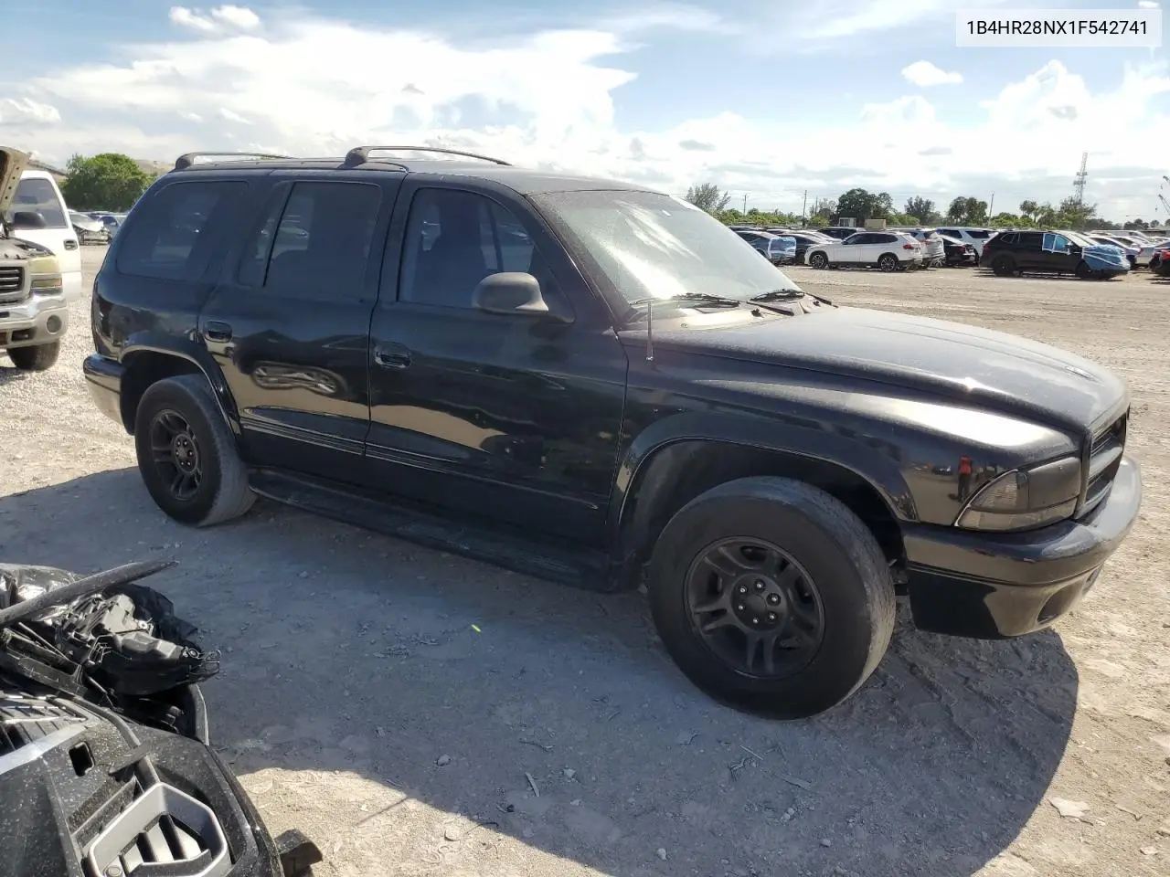 2001 Dodge Durango VIN: 1B4HR28NX1F542741 Lot: 61944825