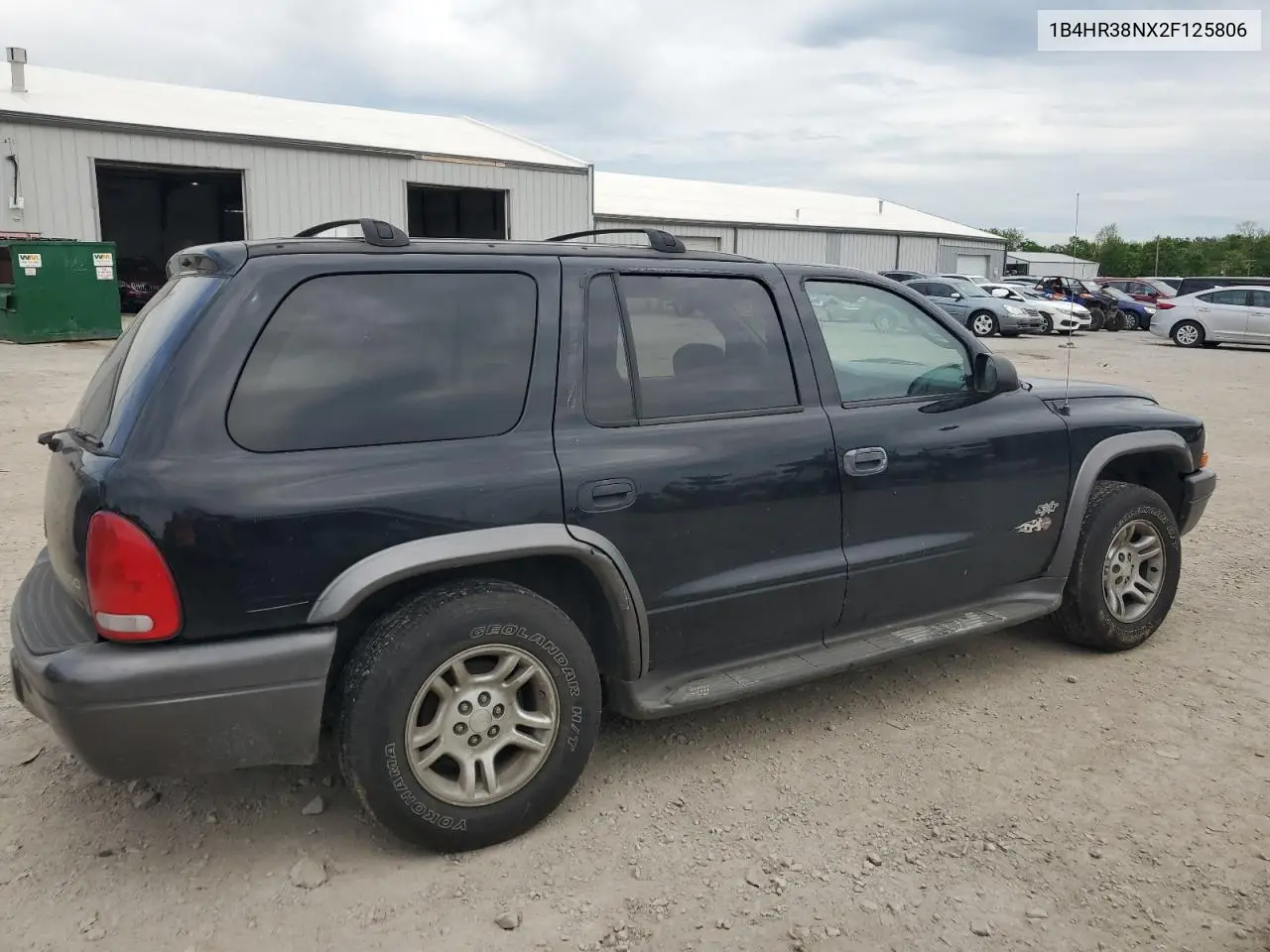 2002 Dodge Durango Sport VIN: 1B4HR38NX2F125806 Lot: 56035675