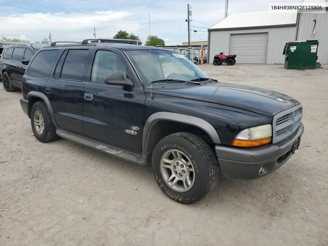 2002 Dodge Durango Sport VIN: 1B4HR38NX2F125806 Lot: 56035675