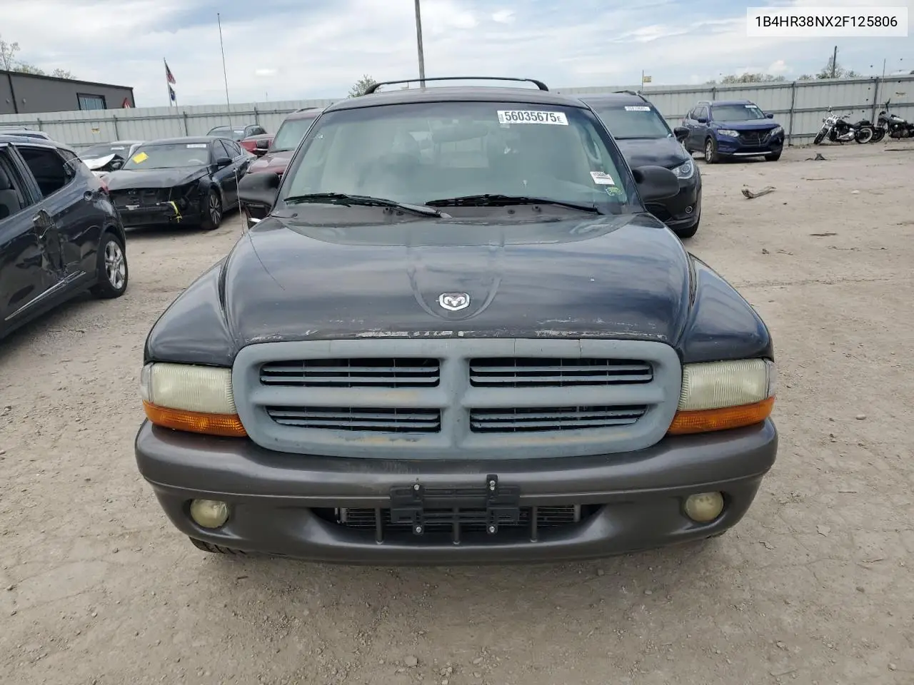 2002 Dodge Durango Sport VIN: 1B4HR38NX2F125806 Lot: 56035675