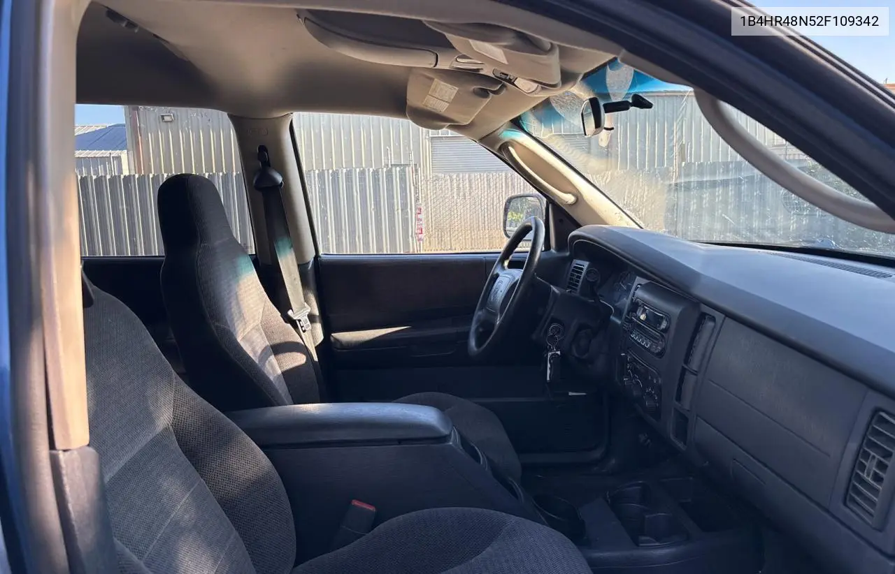 2002 Dodge Durango Slt VIN: 1B4HR48N52F109342 Lot: 57185665