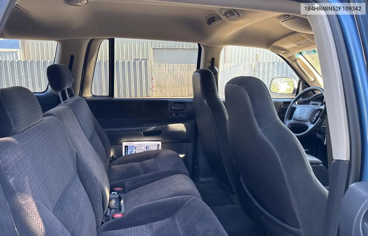 2002 Dodge Durango Slt VIN: 1B4HR48N52F109342 Lot: 57185665