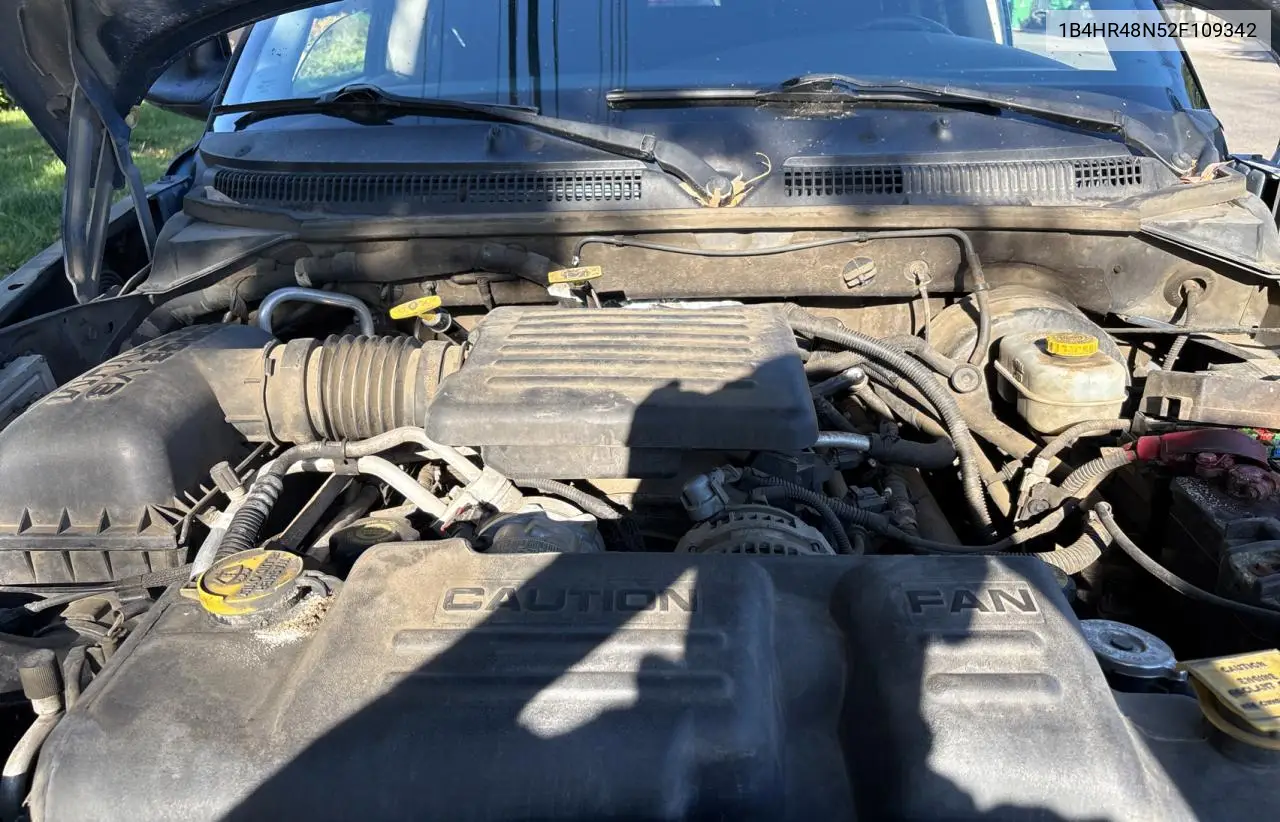 2002 Dodge Durango Slt VIN: 1B4HR48N52F109342 Lot: 57185665
