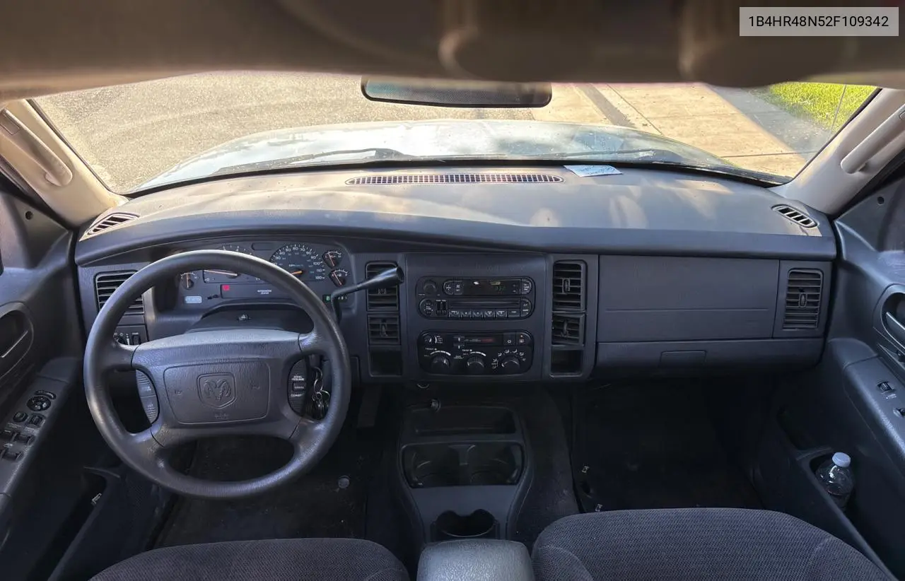 2002 Dodge Durango Slt VIN: 1B4HR48N52F109342 Lot: 57185665
