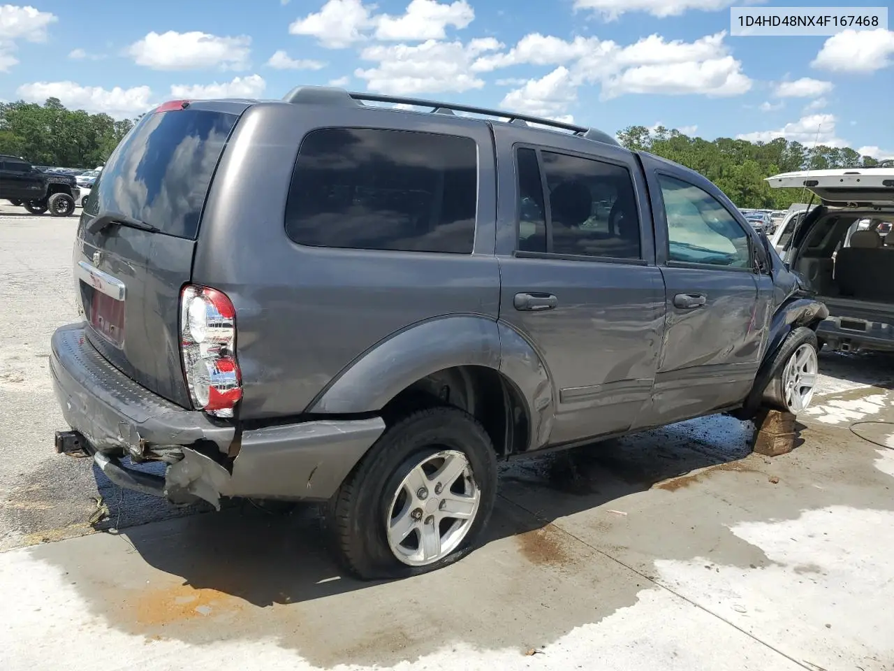 2004 Dodge Durango Slt VIN: 1D4HD48NX4F167468 Lot: 56665595