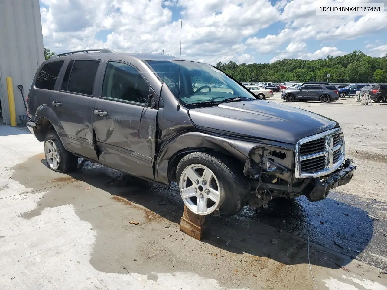 2004 Dodge Durango Slt VIN: 1D4HD48NX4F167468 Lot: 56665595